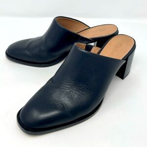 Black leather Mule by Madewell